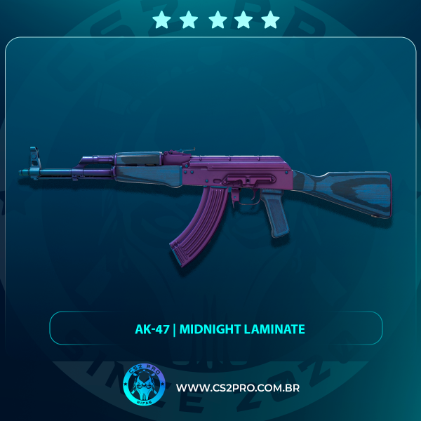 #0407 AK-47 | Midnight Laminate